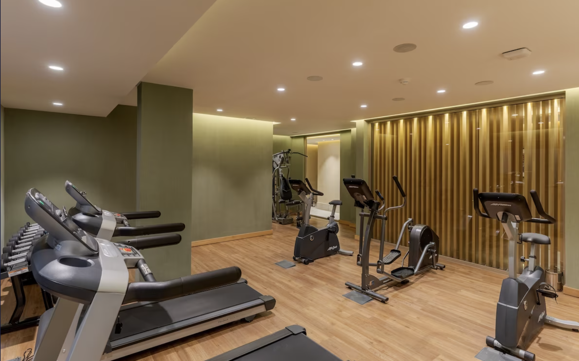 Cardio Area at Gainz Express Gym Pestana CR7 Marrakech